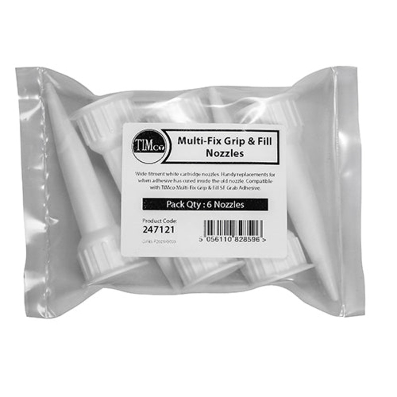 Timco Grip & Fill Nozzles To fit 350/380ml – 6 Pieces