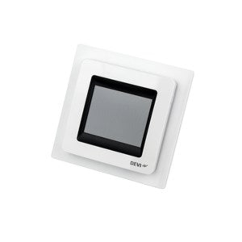 Danfoss DeVireg Touch Thermostat – Polar White