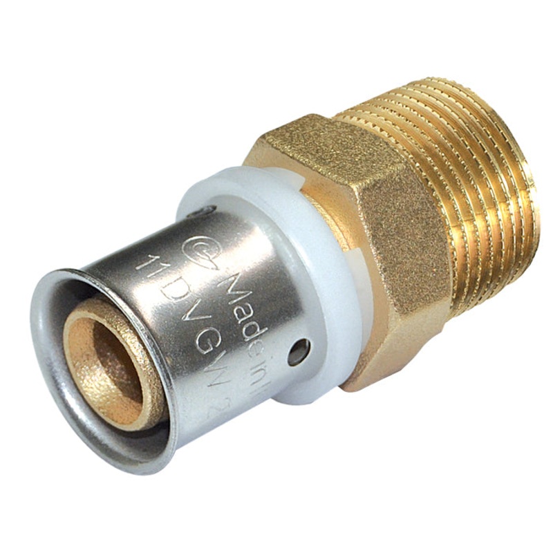 Press Male MLCP|16mm x 1/2|20mm x 3/4|26mm x 3/4|26mm x 1|32mm x 1