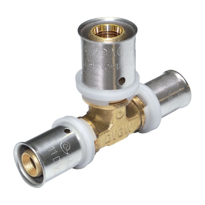 Press Reducing Tee MLCP|20mm x 16mm x 20mm|26mm x 16mm x 26mm|26mm x 20mm x 26mm|32mm x 16mm x 32mm|32mm x 20mm x 32mm|32mm x 26mm x 32mm