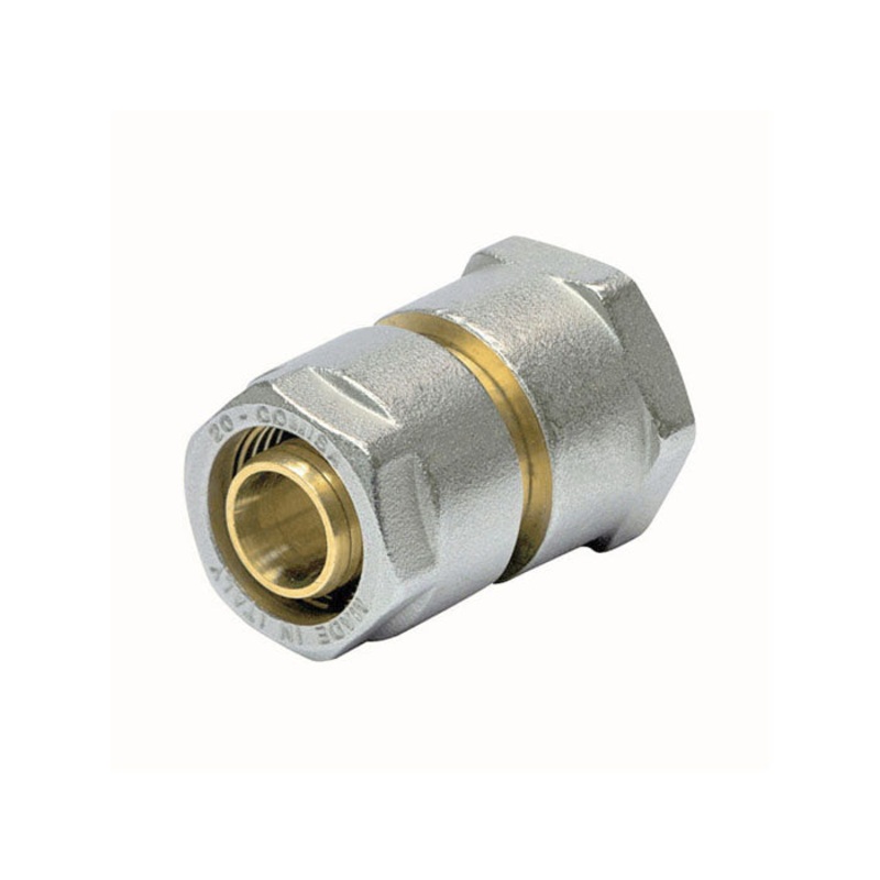 Female Compression Coupler|16mm x 1/2 Female|16mm x 3/4 Female