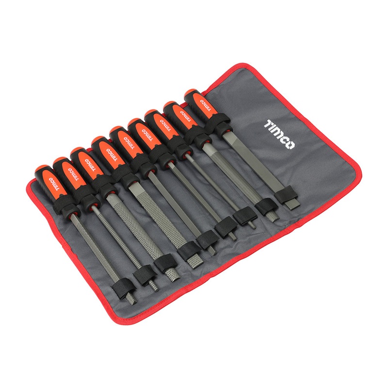 Timco File & Rasp Set 9pc
