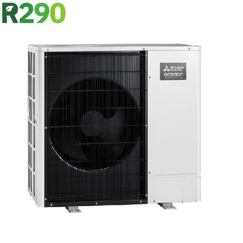 Mitsubishi Ecodan 5kW 1ph R290 Monobloc Air Source Heat Pump Standalone PUZ-WZ50VAA(-BS)