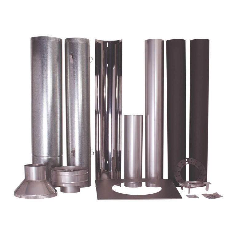 Kent Sloping Flue Kit 45 Degree