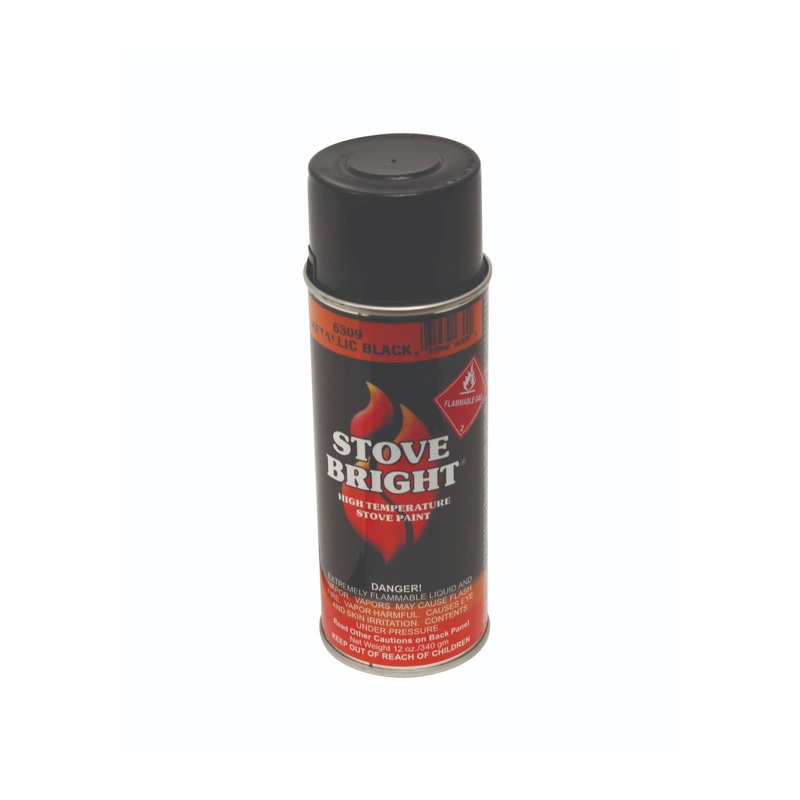 Stove Bright Spray Paint Satin Black