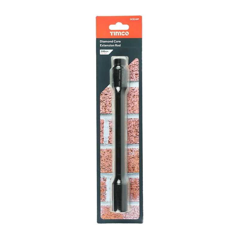 Timco Diamond Core BSP Extension Rod 240mm