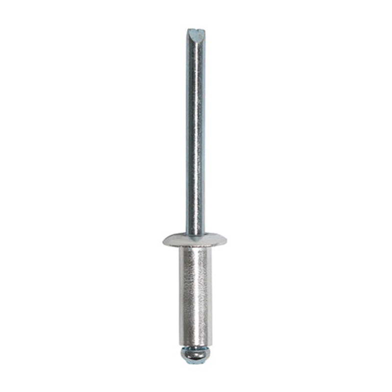 Timco Dome Head Rivets – Aluminium 3.2 x 6 – 104 Pieces