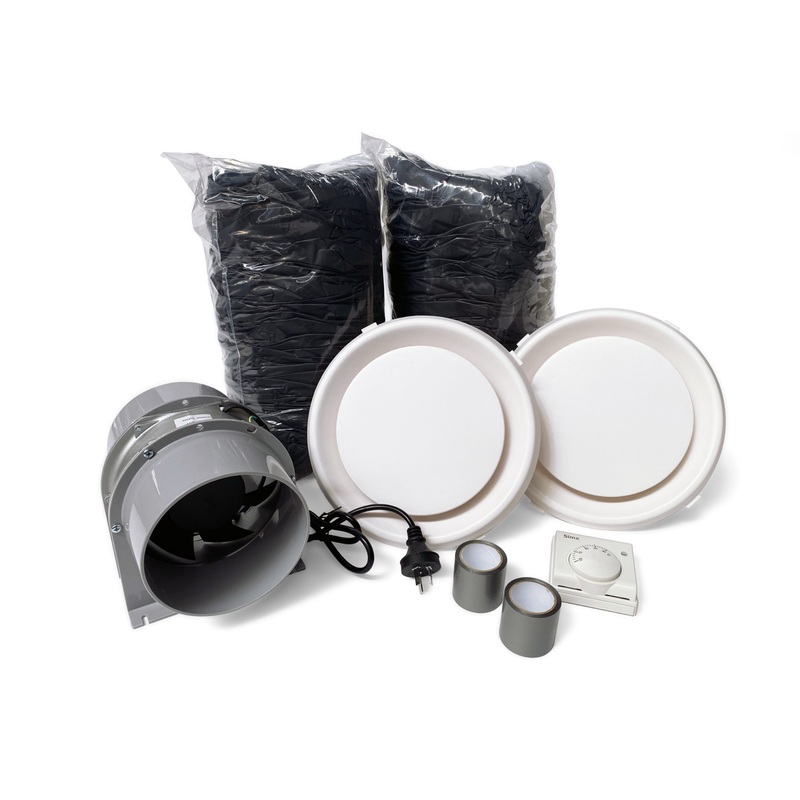 1 Room Heat Transfer Duct Kit