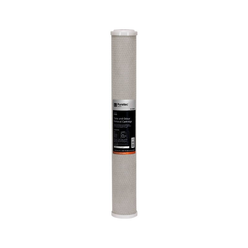 EC102 Extruded Carbon Cartridge, 20 inch, 10um
