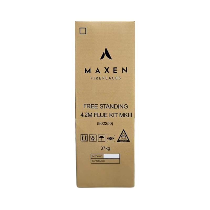 Maxen Standard 4.2m F/S Flue kit including Double Flue Shield