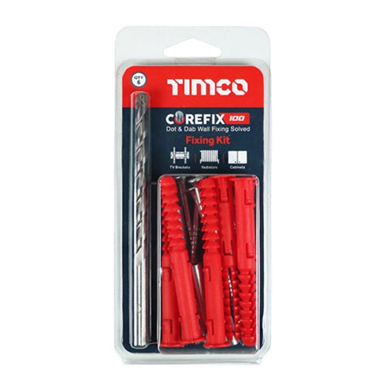 Timco Corefix 100 Radiator & Boiler Kit 5.0 x 100 – 6 Pieces