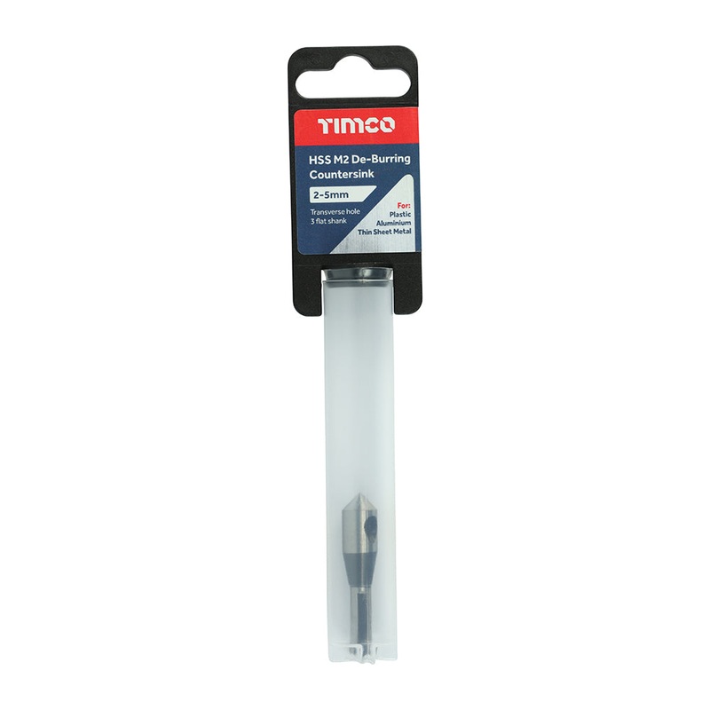 Timco De-Burring Countersink 2-5mm