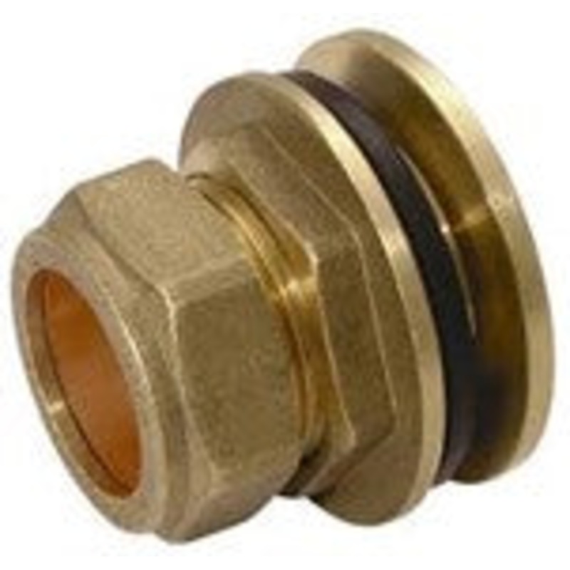 Comp Str Flanged Tank Connector
