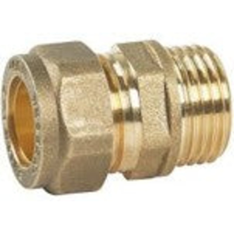 Comp Straight Adapters Male Iron