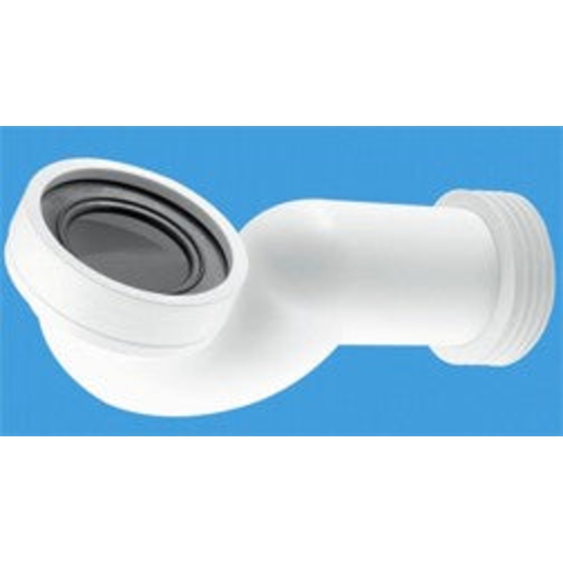 4/110mm 90 Space Saving Bend Adjustable Length Rigid WC Connector WC-CONQ 7710