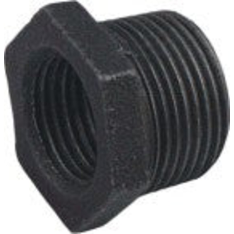 Black Iron Bush|1 x 1/2|1/2 x 1/4|1/2 x 3/8|3/4 x 1/2|1 x 3/4