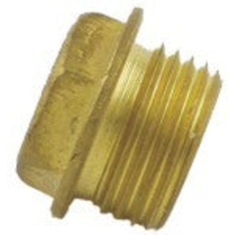 Brass Flanged Plug|1|1/4|3/8|Size 1/2|3/4