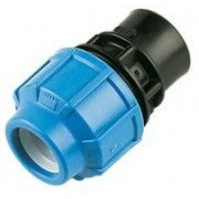 MDPE Polyfast Female Adaptor|20mm x 1/2|25mm x 1/2