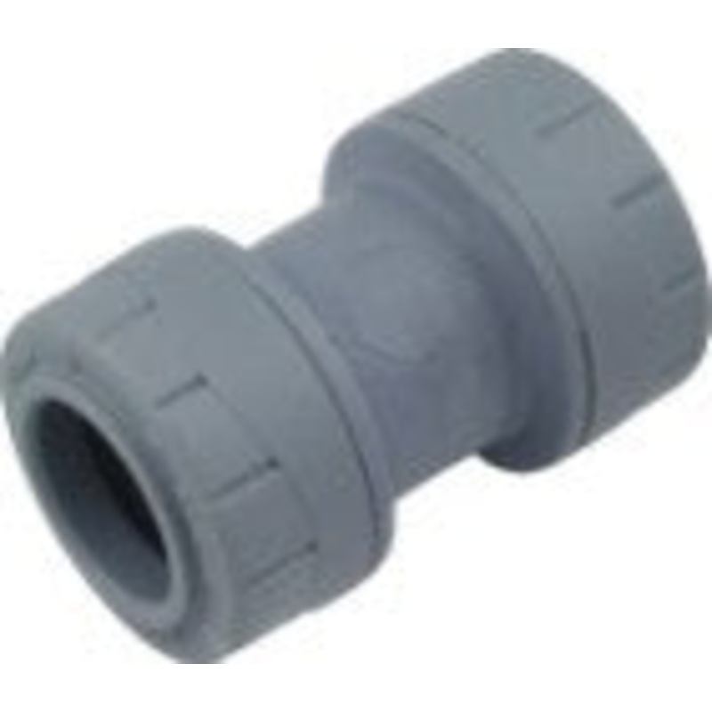 Polyplumb Straight Socket|15mm|22mm