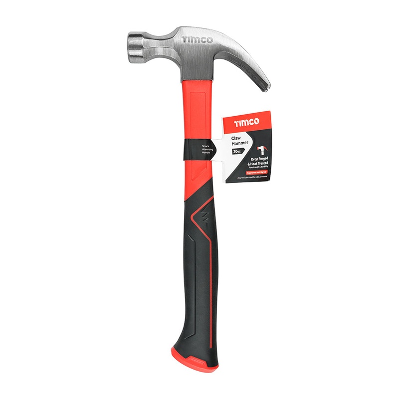 Timco Claw Hammer – Fibreglass Handle 20oz