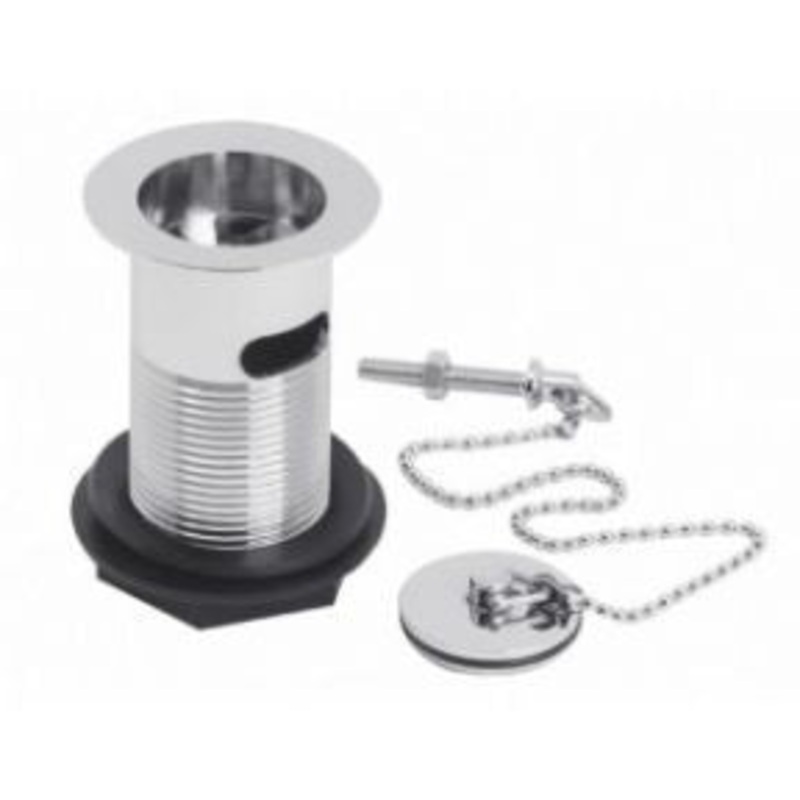 1 1/4 Chrome Basin Waste Chrome Plug