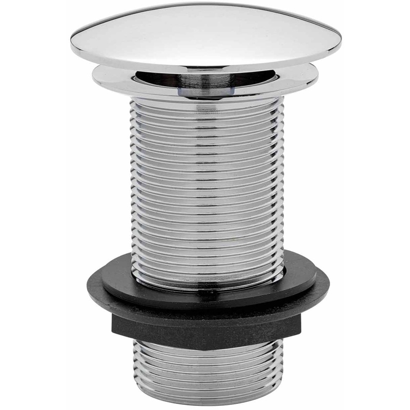 1 1/4 Push Button Slotted Basin Waste