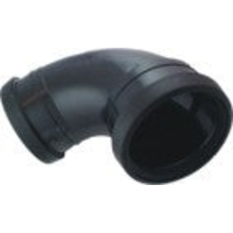 110mm 92* Double Socket Bend|Black|White