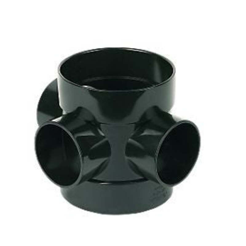 110mm Short Boss Pipe|Black|White