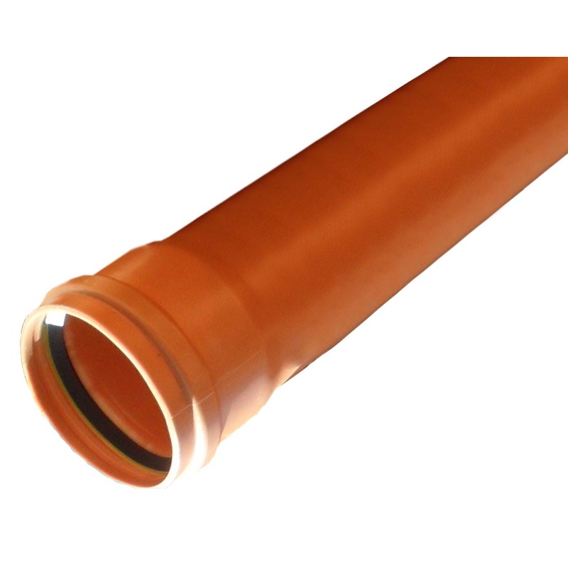 110mm X 3mtr Single Socket Drainage Pipe