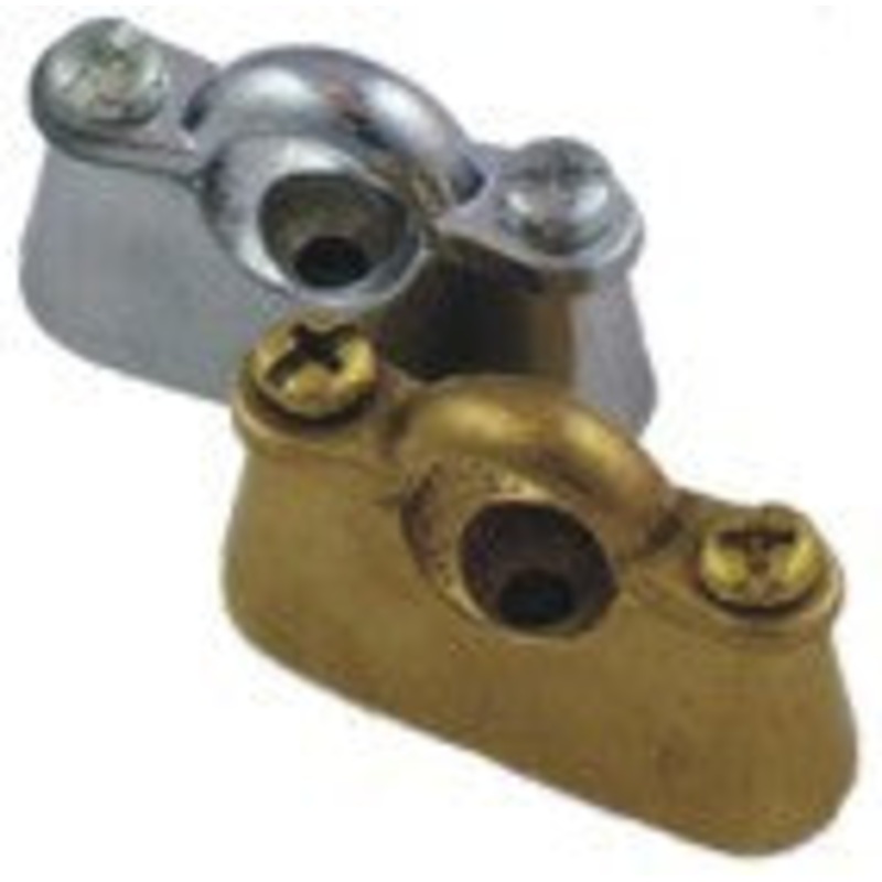 Cast Brass And Chrome Hospital Bracket