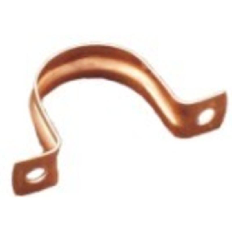 Copper Saddle Clip 15mm, 22mm, 28mm