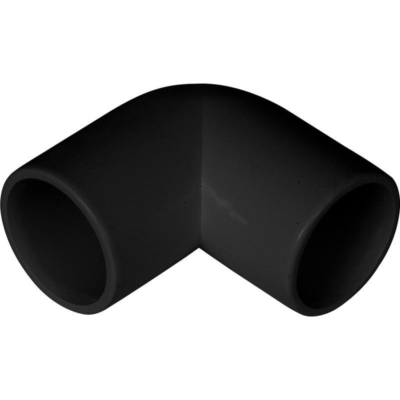 Overflow 90* Bend Black