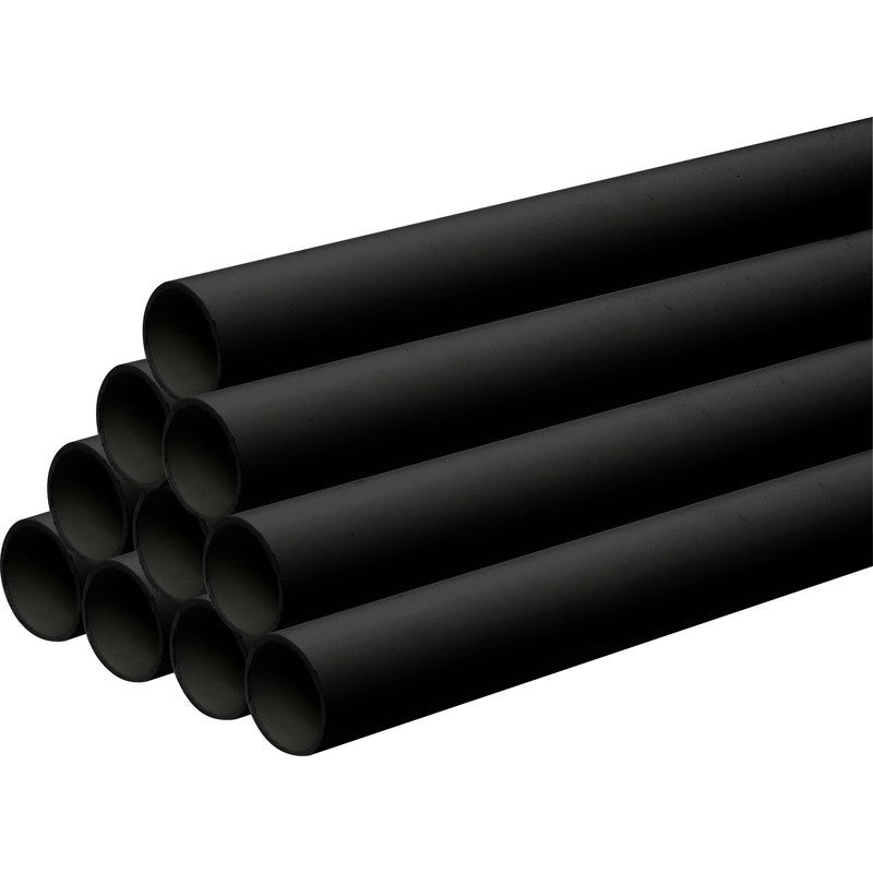 Overflow Pipe Black 3m