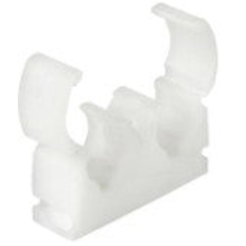 Self Locking Talon Double Pipe Clips (50)