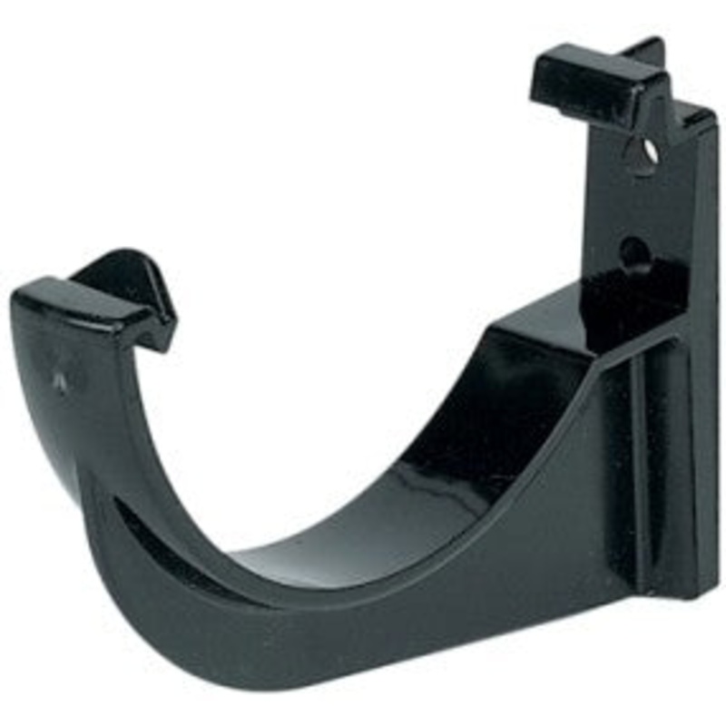 112mm H/R Gutter Fascia Bracket (Black)