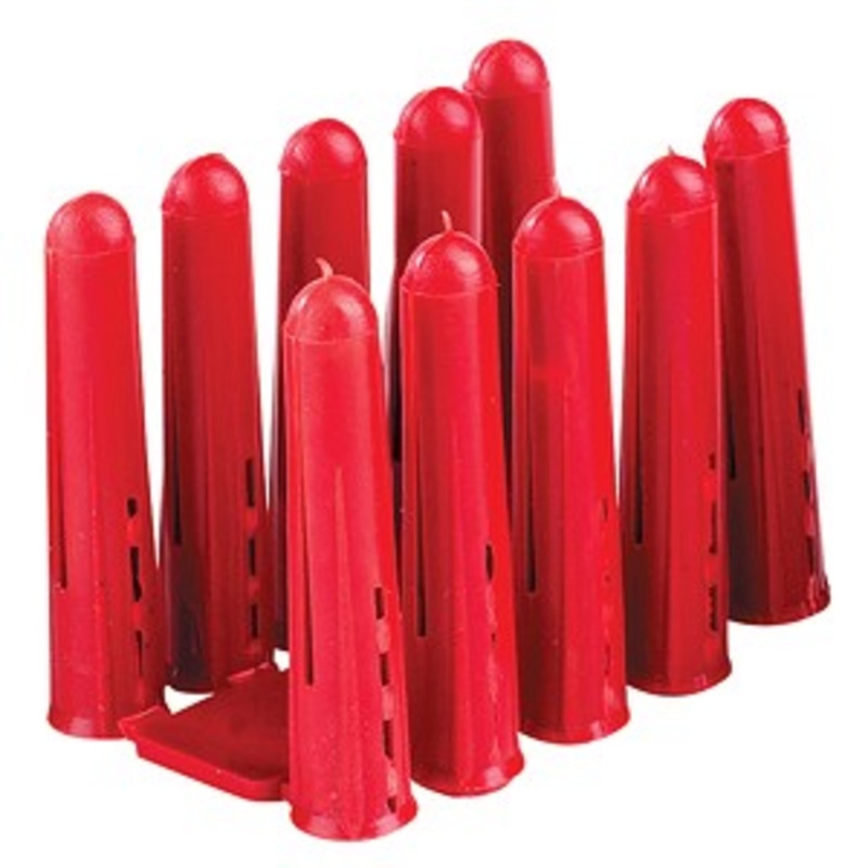 Brown Wall Plugs (100)