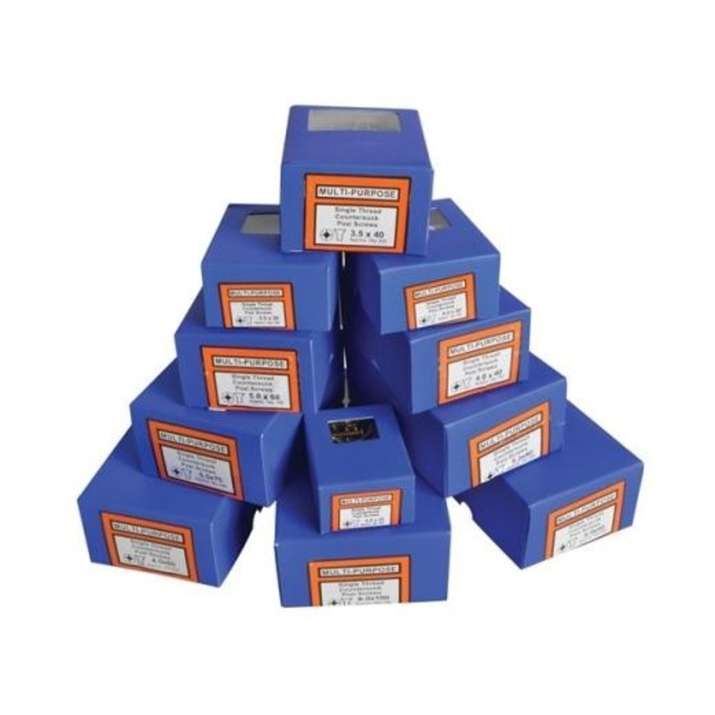 Pozi Counter Sunk Screws|1 x 8|1 1/4 x 8|1 1/2 x 8|2 x 8|2 1/2 x 8|1 x 10|1 1/4 x 10|1 1/2 x 10|2 x 10|2 1/2 x 10|3 x 10|4 x 10|3 x 12|4 x 12