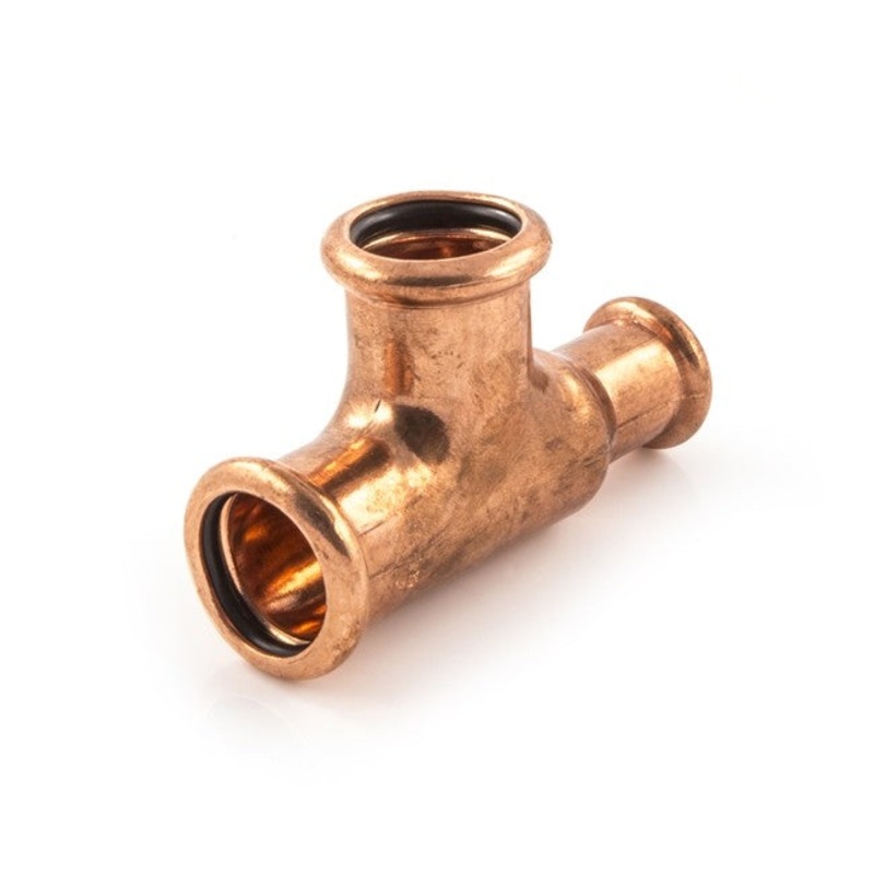 Pressfit Reducing Tees|15 x 15 x 22mm|22 x 22 x 15mm|28 x 28 x 15mm|28 x 28 x 22mm|22 x 15 x 22mm|22 x 15 x 15mm