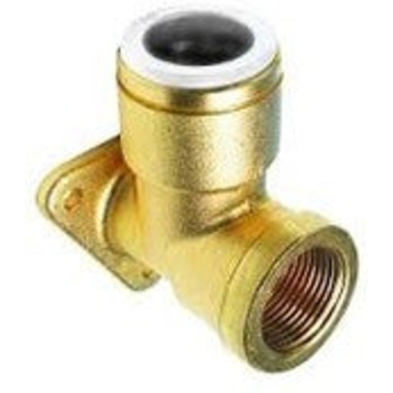 Speedfit Wallplate Elbow|15mm x 1/2