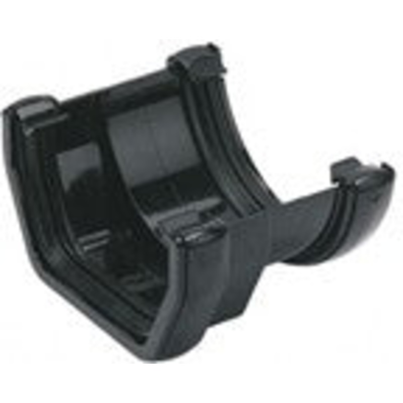 Square To Round Gutter Adaptor (Black)