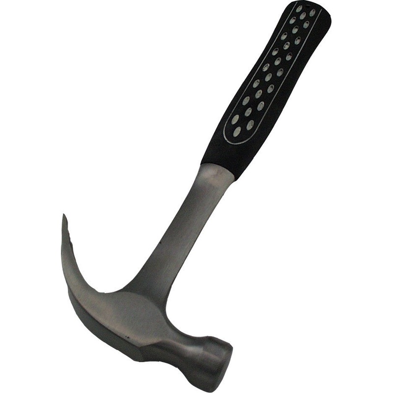 16oz Solid 1 Piece Claw Hammer