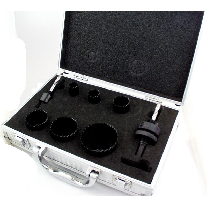 6 Piece Plumbers Hole Saw Set