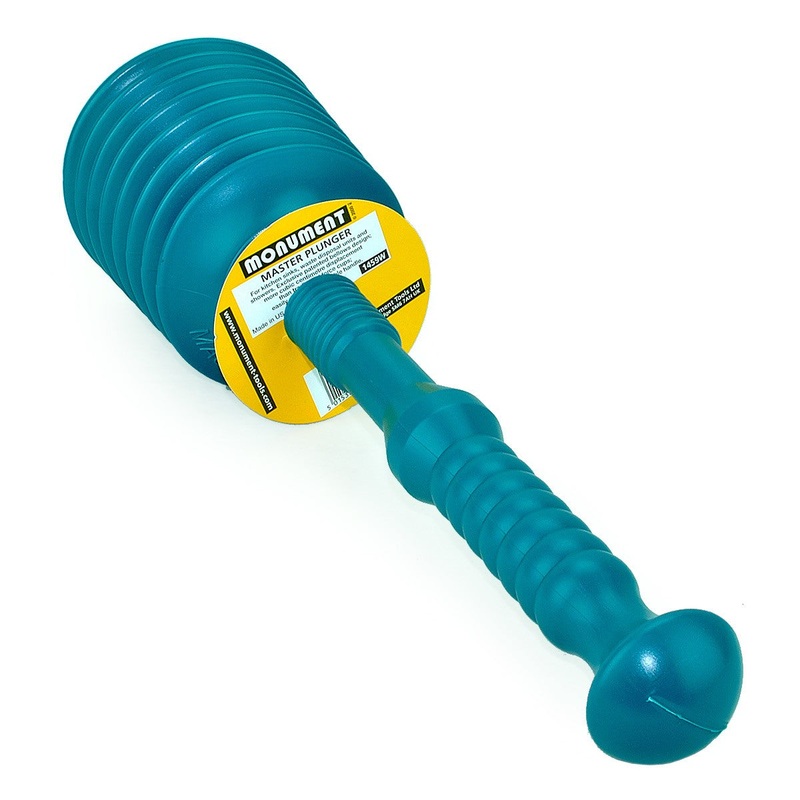 Monument Blue Plastic Master Plunger – MON1459W