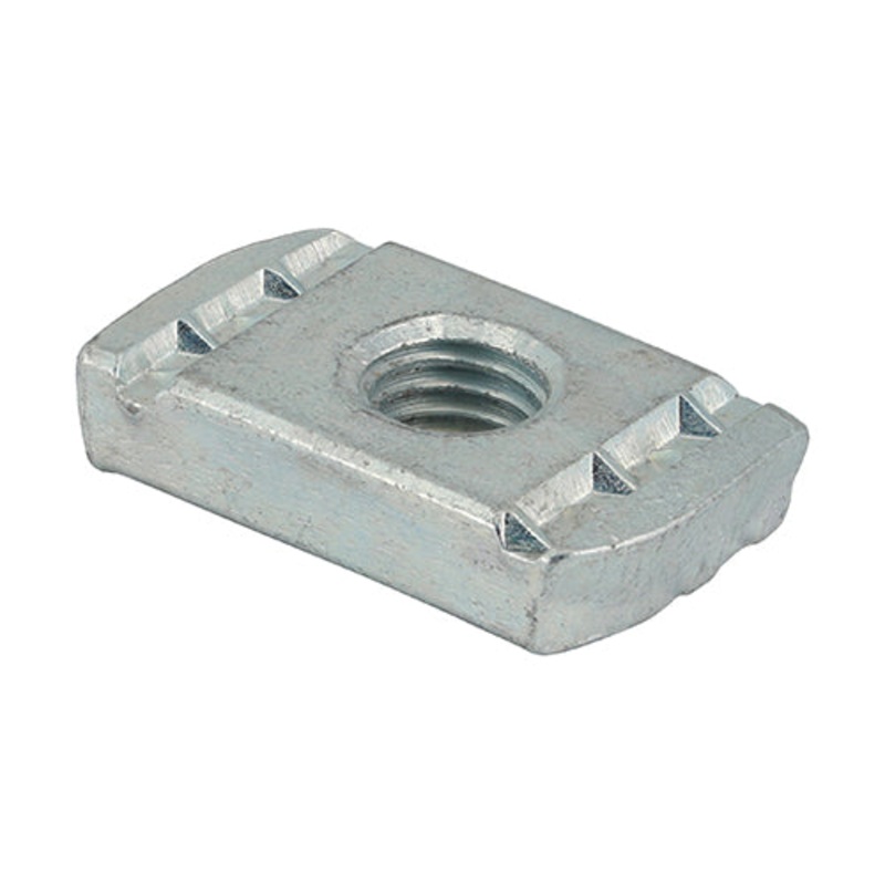 Timco Channel Nuts Without Spring – Zinc M10 – 100 Pieces