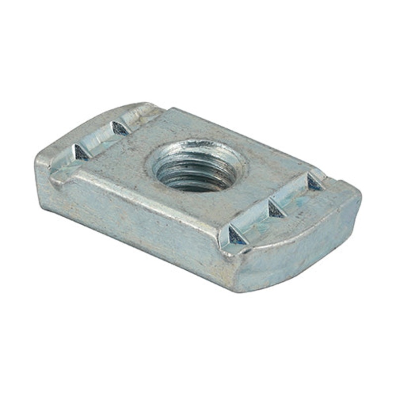 Timco Channel Nuts Without Spring – Zinc M12 – 100 Pieces