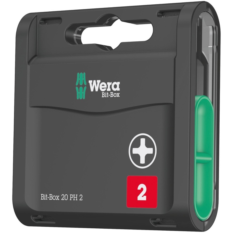 Wera Bit-Box 20 PH Extra Tough Insert Bits