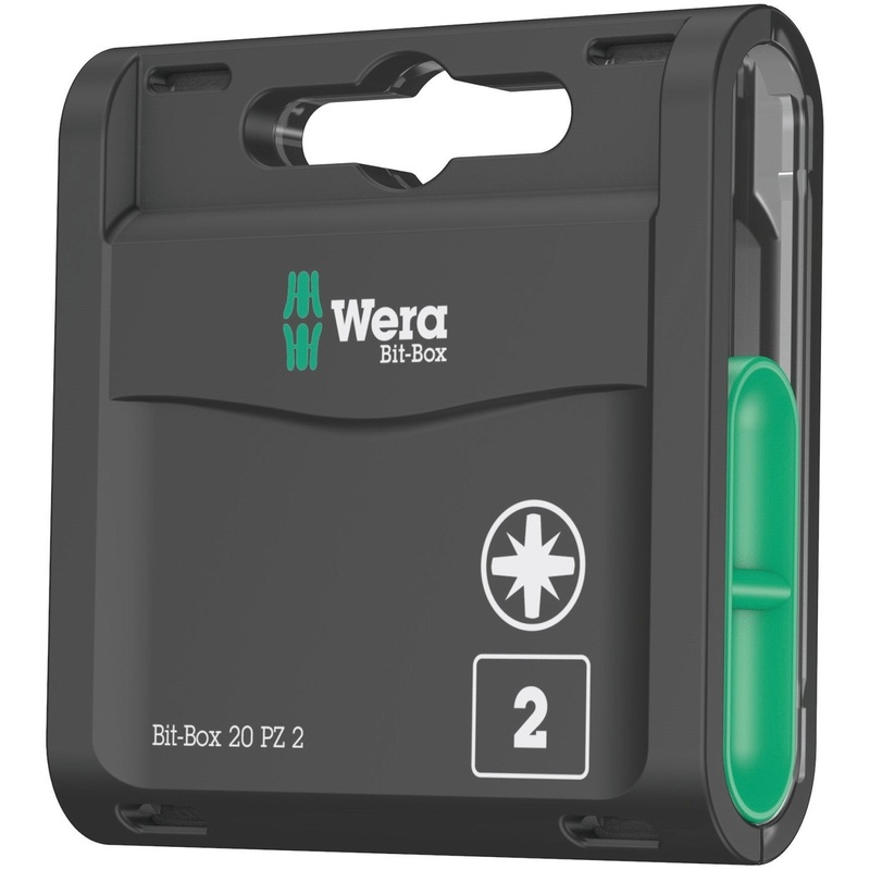 Wera Bit-Box 20 PZ Extra Tough Insert Bits