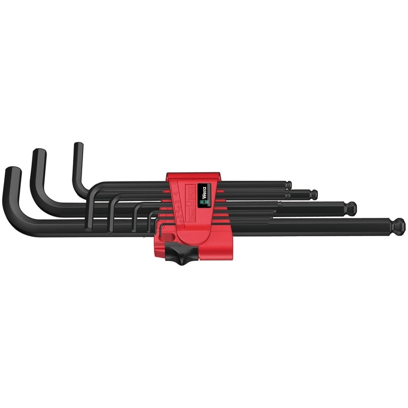 Wera Black Laser Allen Key Set Metric