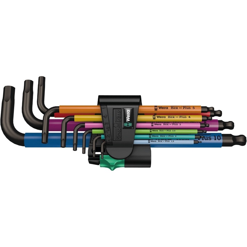 Wera Multicoloured Allen Key Set