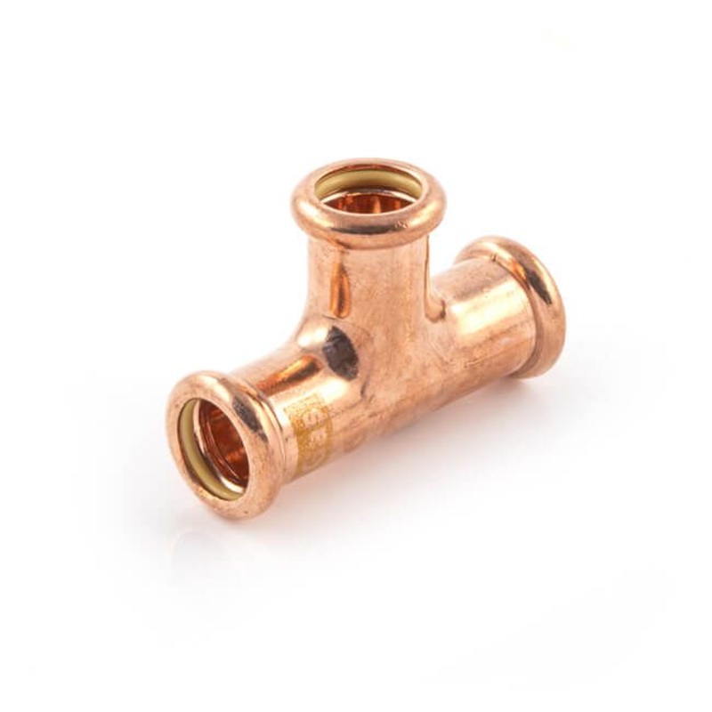 Pressfit GAS Equal Tee|15mm|22mm|28mm
